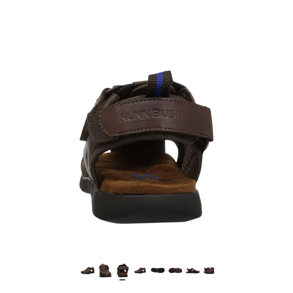 Nunn Bush Dual Comfort Men’s Fisherman Sandals Size 10 W(EEE) NWT Tan - Picture 11 of 15